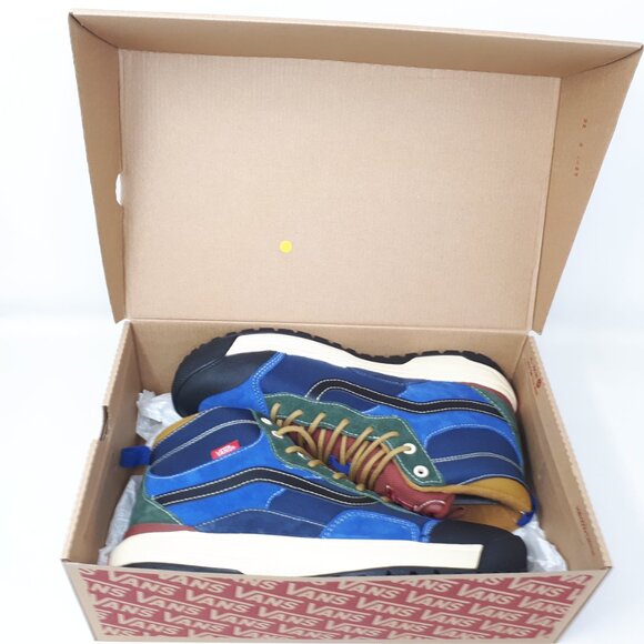 Vans Ultrarange Exo Hi MTE Multi Blue Red Green Hiking Shoe Sneaker Boot Mens US - Picture 11 of 11